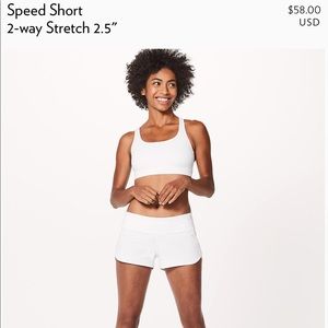 Lululemon speed short